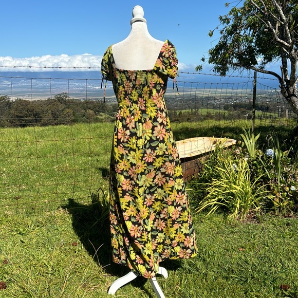 Free people Pippa Floral lace Midi  Dress M - Picture 8 of 14